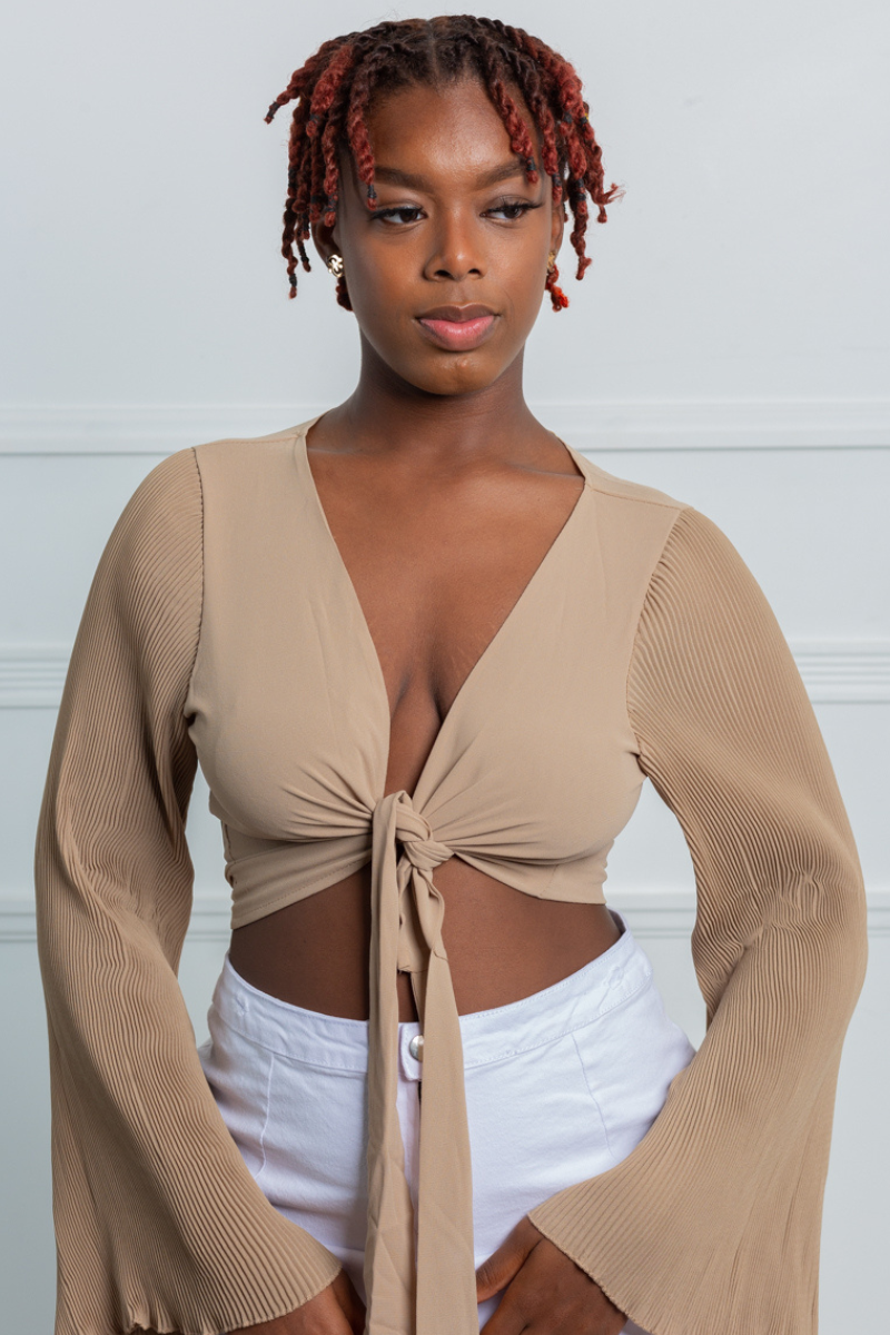 EVERYONE'S FAVE TOP(BROWN) -𝐅𝐈𝐍𝐀𝐋 𝐒𝐀𝐋𝐄